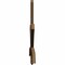 Ekena Millwork Davenport Timber Gable Bracket, Western Red Cedar, 84"W x 31"H x 1 1/2"D x 3 1/2"F, 9/12 Pitch GBW084X31X0204DAV00SWR - alternate 4